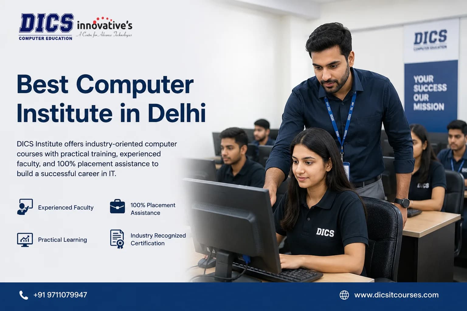 Best Computer Institute in Delhi for Practical Training