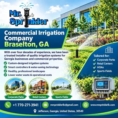 Commercial Irrigation Company Braselton, GA