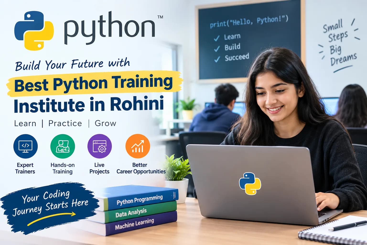Learn Python Programming at the Best Python Training Institute in Rohini