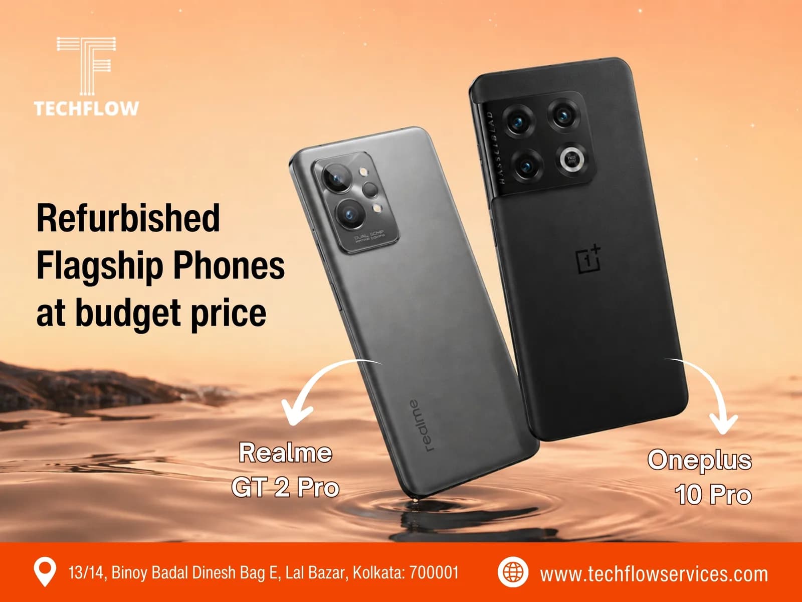 Upgrade Smarter with Refurbished Phones in Kolkata from Techflow