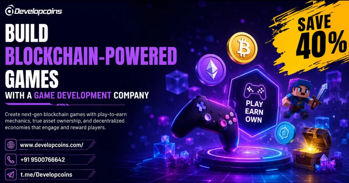 Build Blockchain-Powered Games with a Game Development – Save 40% 