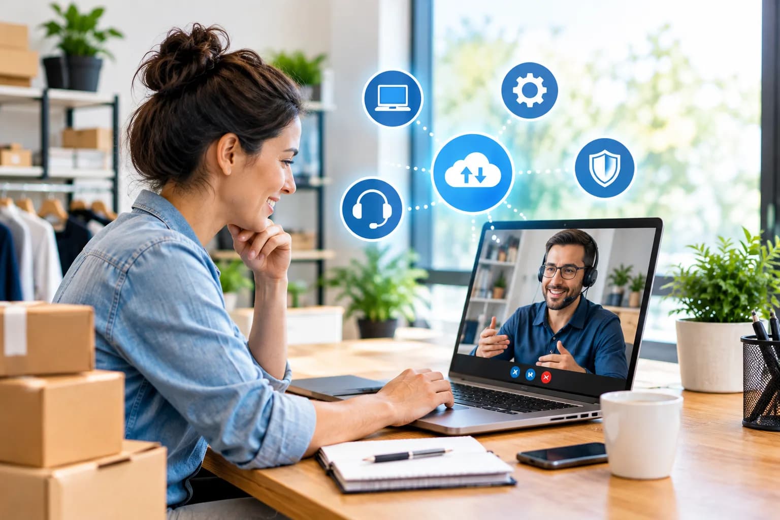 Secure Remote IT Support Service for Computer and Technology Problems