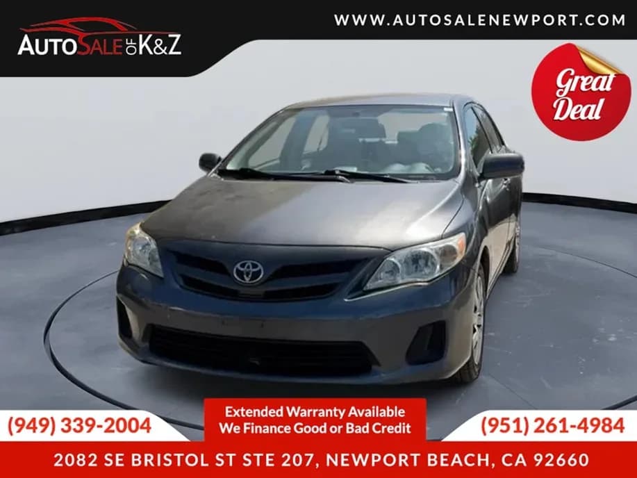 2012 Toyota Corolla Sport for Sale – Reliable Used Sedan at Auto Sale Of K&Z