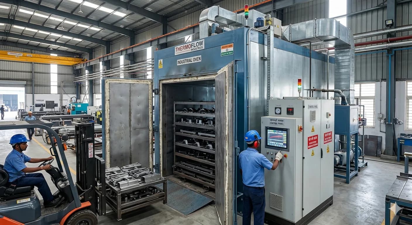 Radiator Core Baking Oven Manufacturer | Industrial Curing Solutions