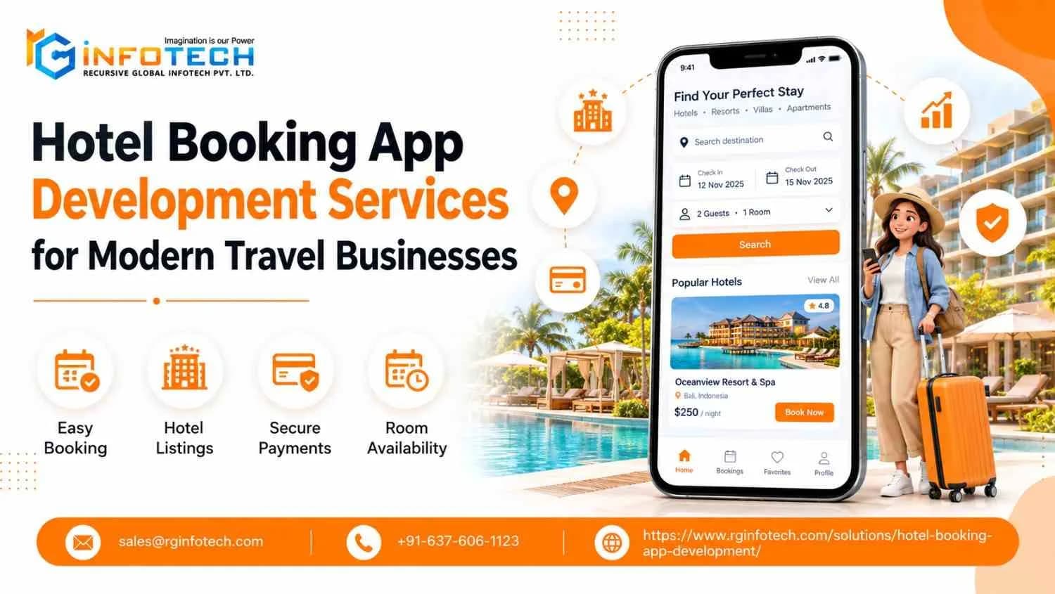 Hotel Booking App Development for Online Travel Agencies