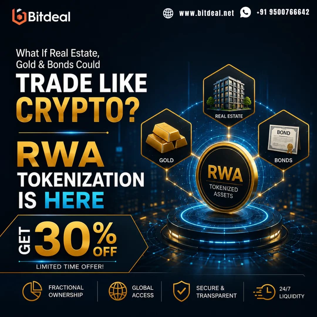 What If Real Estate, Gold & Bonds Could Trade Like Crypto? - RWA Tokenization Is Here (Get 30% OFF) 