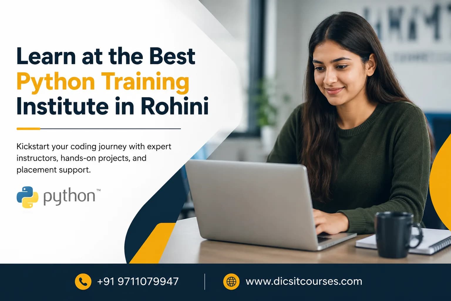 Learn at the Best Python Training Institute in Rohini