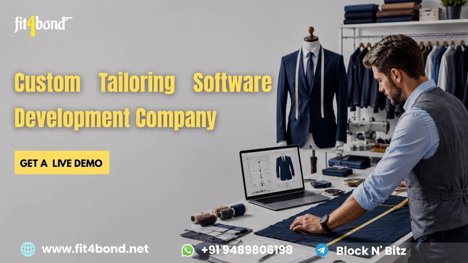 Grow Your Tailoring Business Faster with Custom Tailoring Software Development 