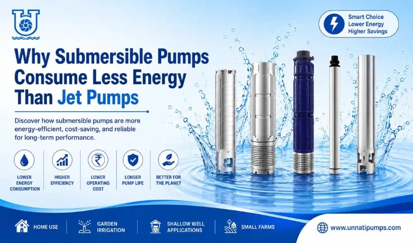 Why Submersible Pumps Use Less Energy Than Jet Pump System