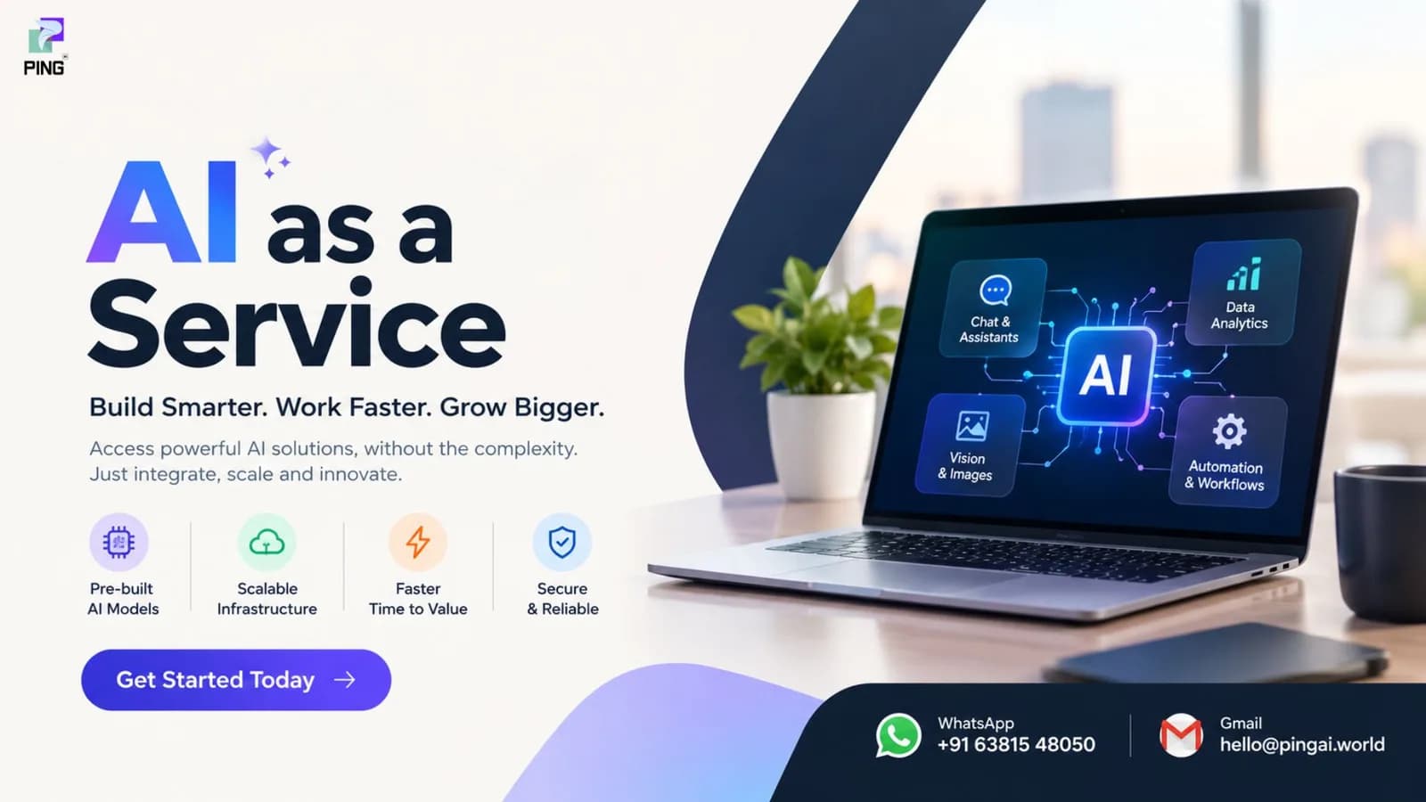 Get AI as a Service for Your Business Needs