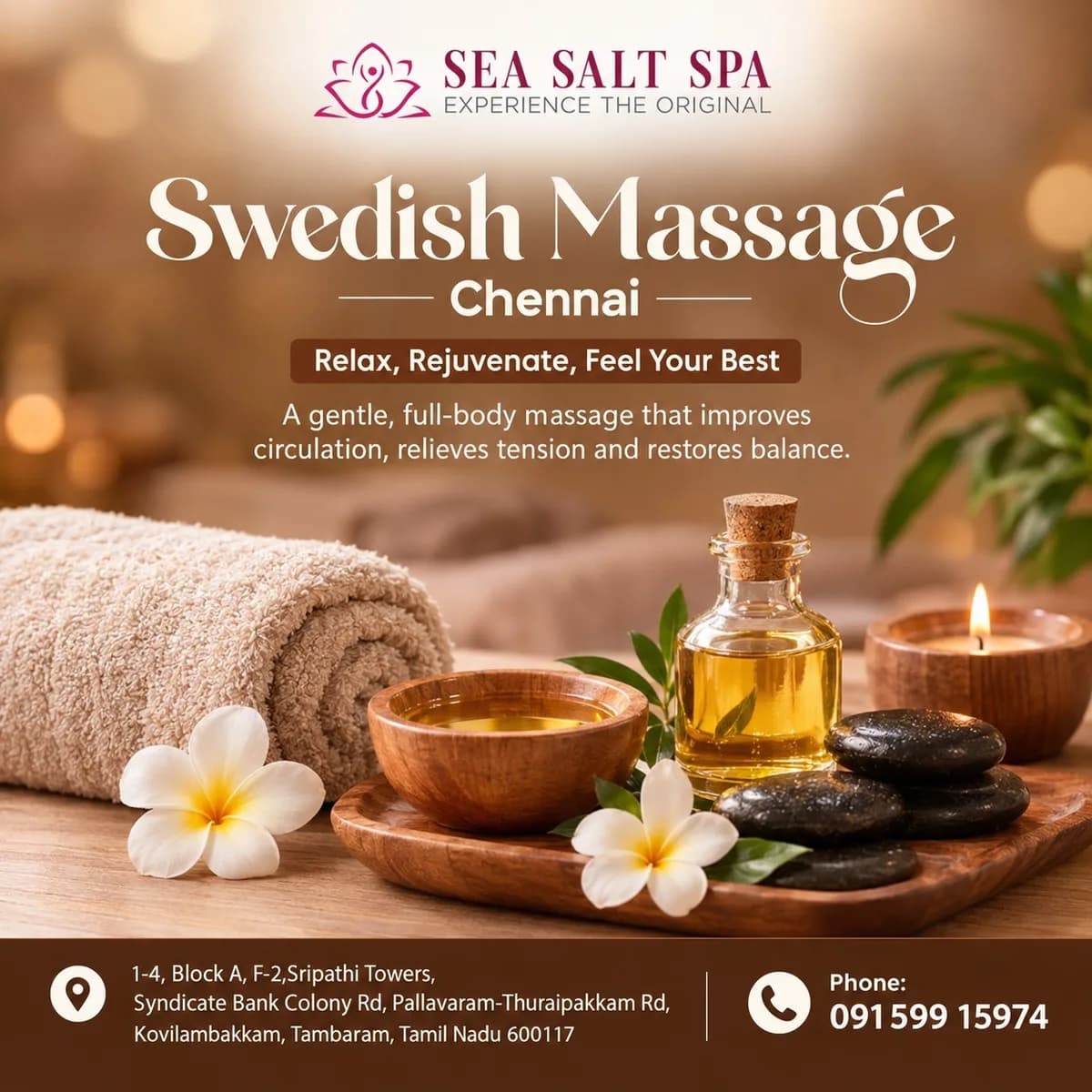 Swedish Massage in Chennai: Relax, Restore, Rejuvenate