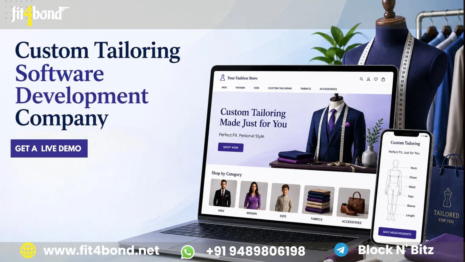 Turn Your Tailoring Shop into an Online Fashion Store with Online Tailoring Software 