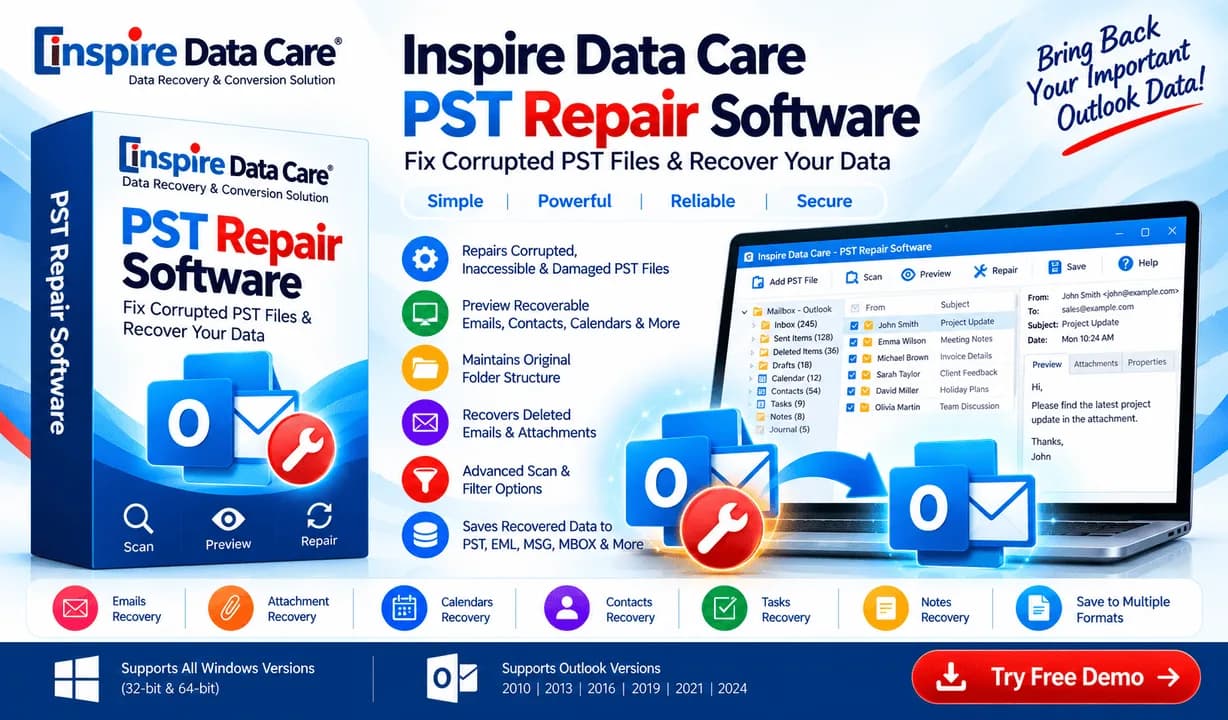 Steps to Evaluate PST Repair Software Before Recovering Data