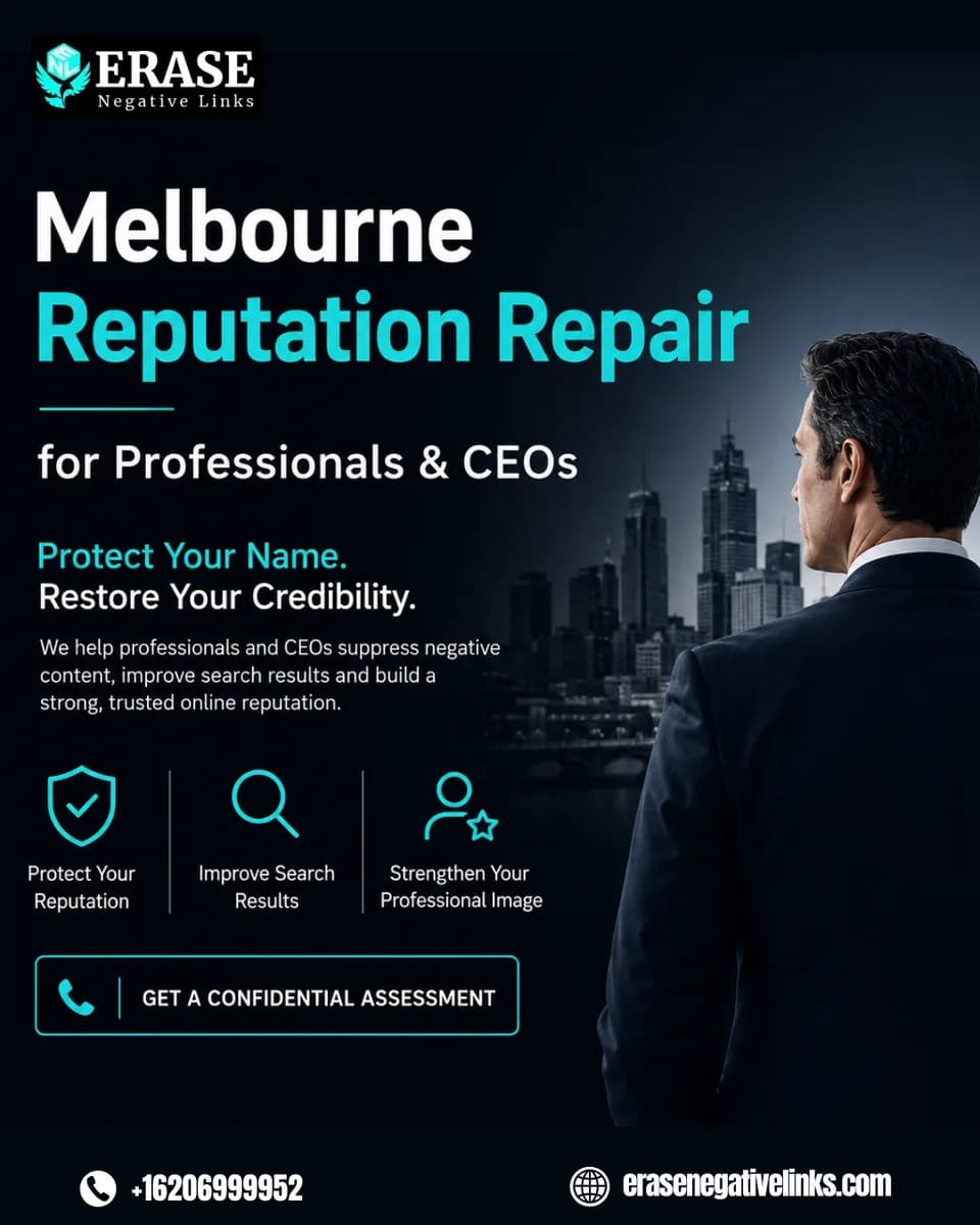 Erase Negative Links Professional Image Management Melbourne