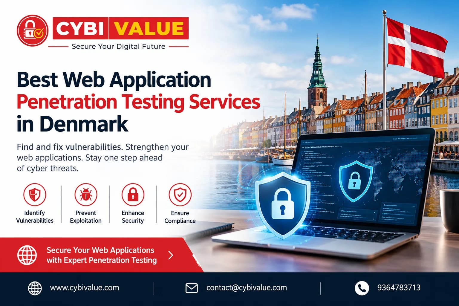 Best Web Application Penetration Testing Services in Denmark