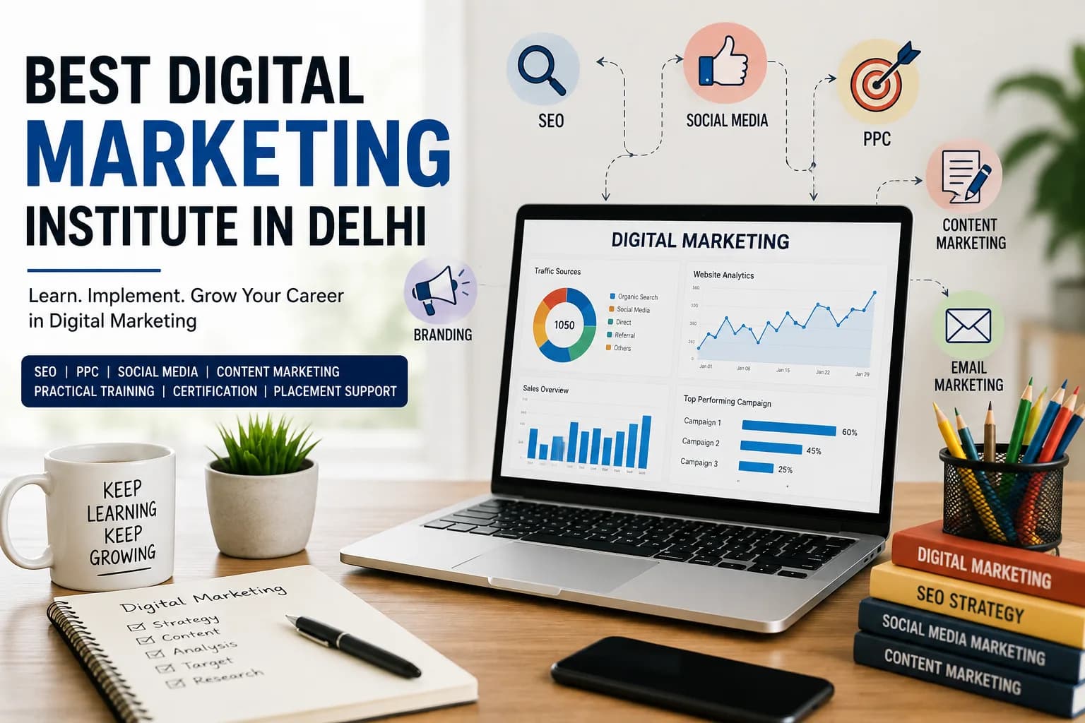 Learn Digital Marketing in Rohini with Expert Trainers