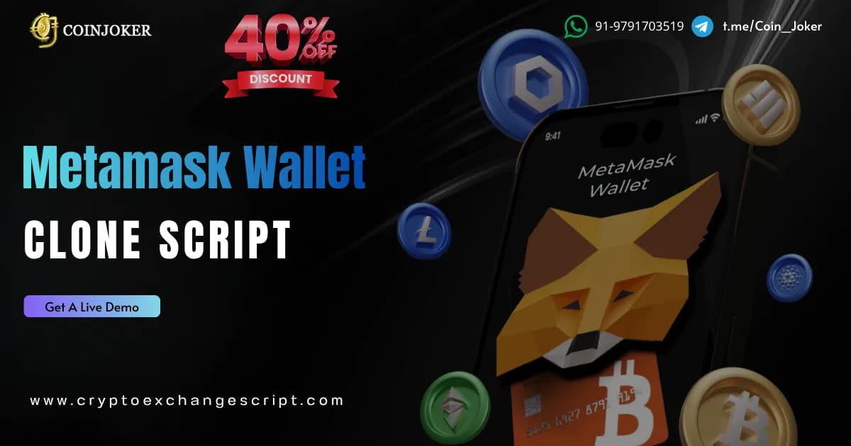 Launch a Secure Multi Chain Web3 Wallet Business with MetaMask Wallet Clone Script 