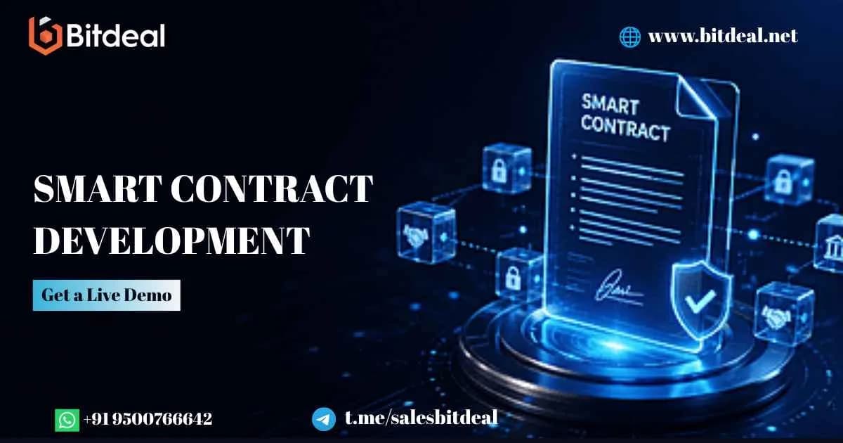 Launch Your Blockchain Project with Smart Contract Development – Get 30% OFF 