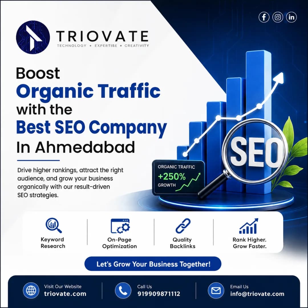 Boost Organic Traffic with the Best SEO Company In Ahmedabad