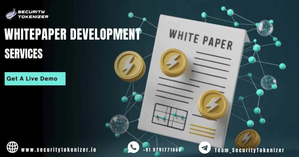 Present Your Blockchain Vision Clearly with Whitepaper Development Services