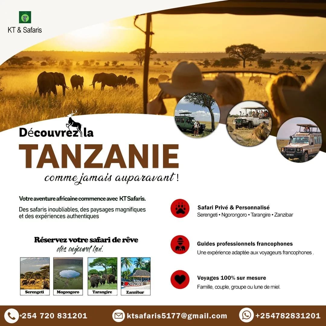 Safari au Kenya et en Tanzanie avec Guide Francophone – Découvrez l’Afrique Autrement
