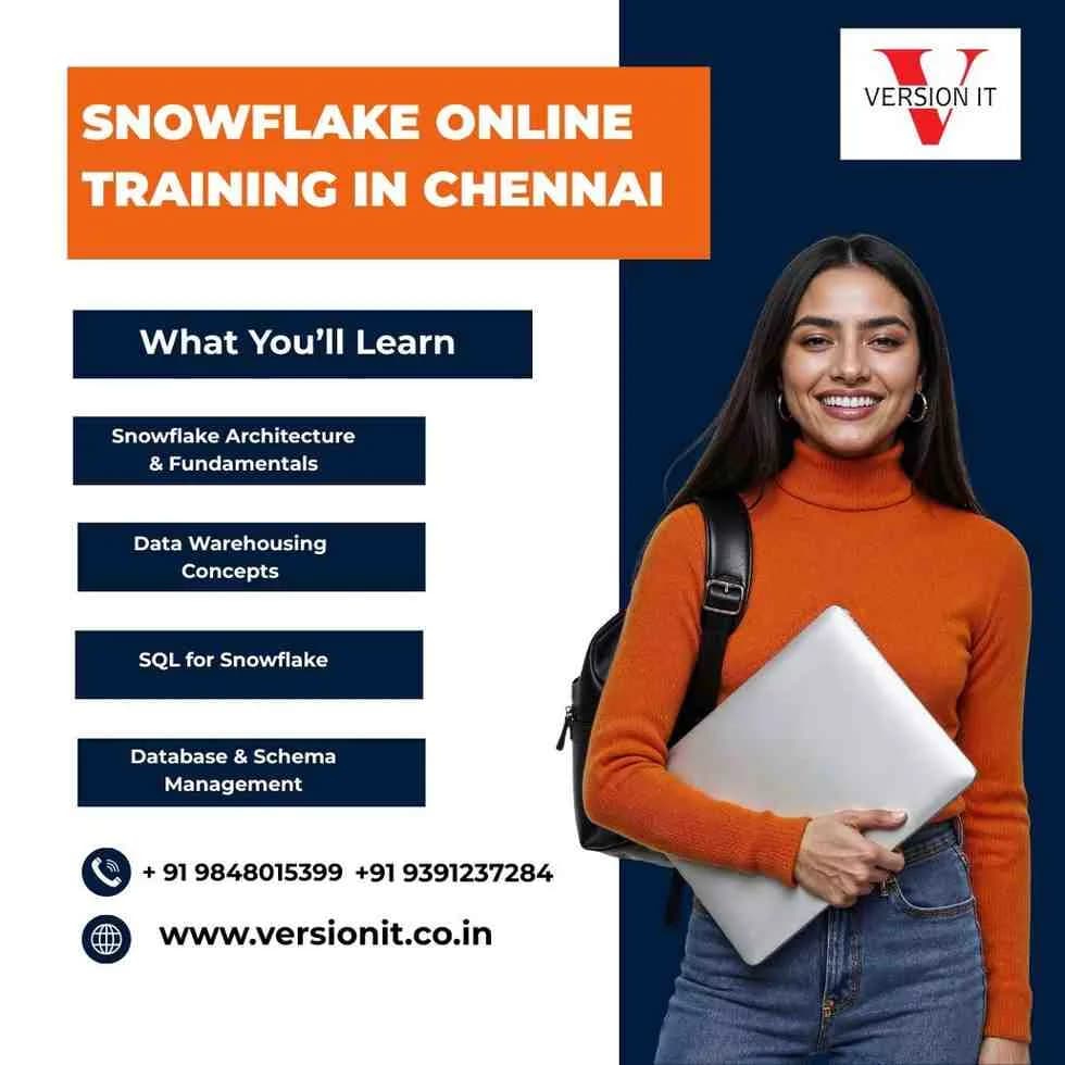 Snowflake Online Training in Chennai – Learn Cloud Data Warehousing