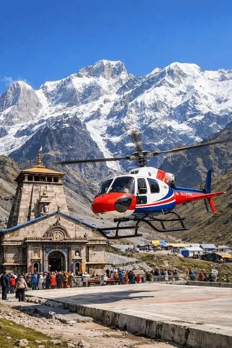 Kedarnath Helicopter Tickets Booking at Best Price