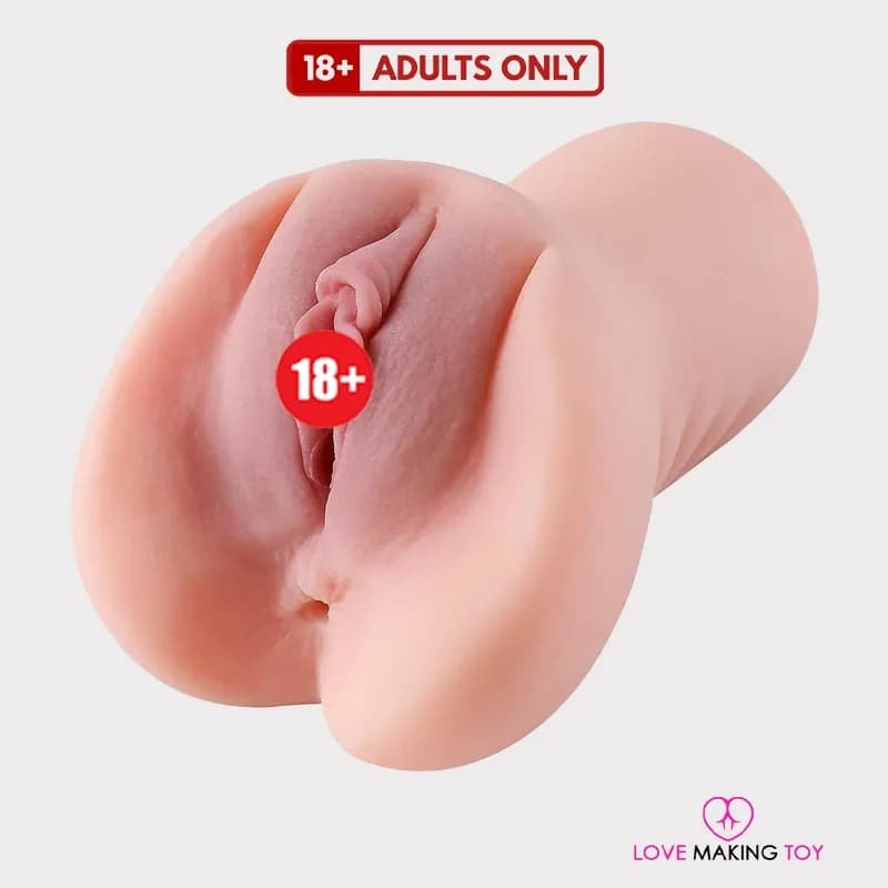 Explore Fresh Silicone Realistic Pussy and Ass Toy