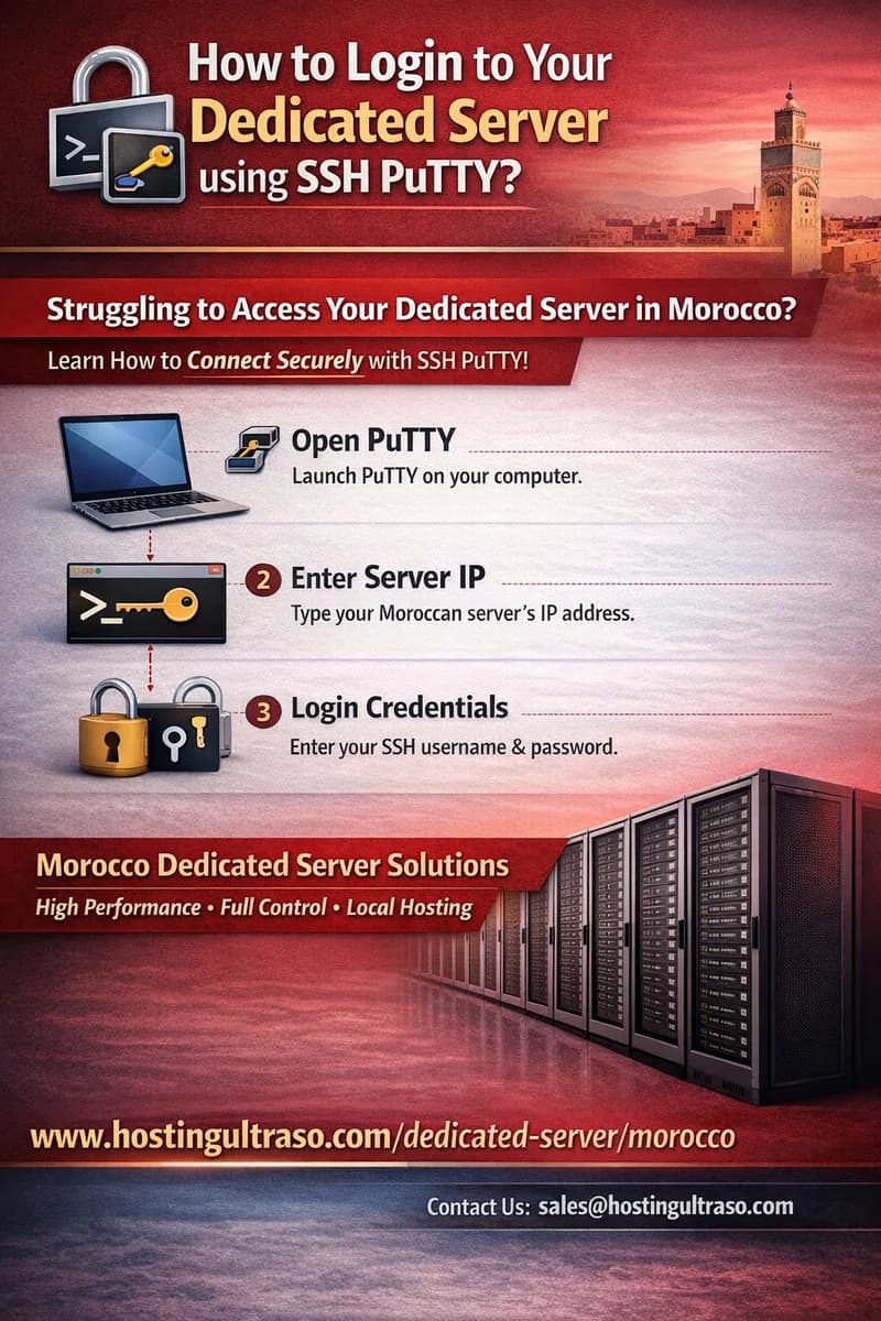 How to Login to Your Dedicated Server Easily Using SSH PuTTY?