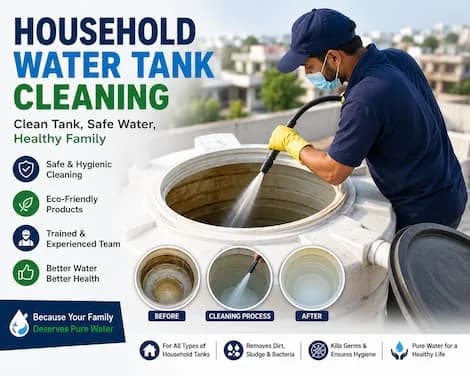 Water Tank Cleaning Services in Delhi
