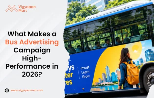 Bus Advertising Company in India – Vigyapan Mart | Route-Based OOH Ads