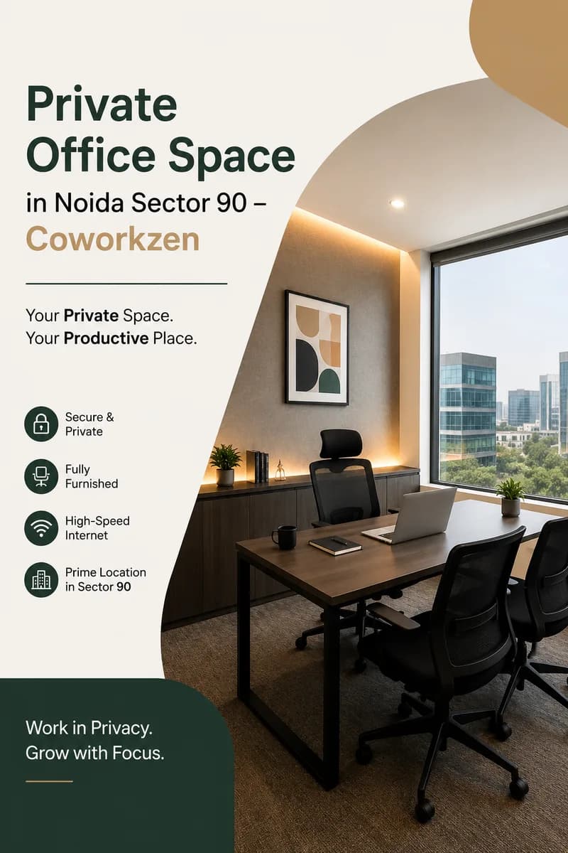 Private Office Space in Noida Sector 62 – Coworkzen