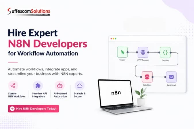 Hire Expert N8N Developers for Workflow Automation | Suffescom Solutions