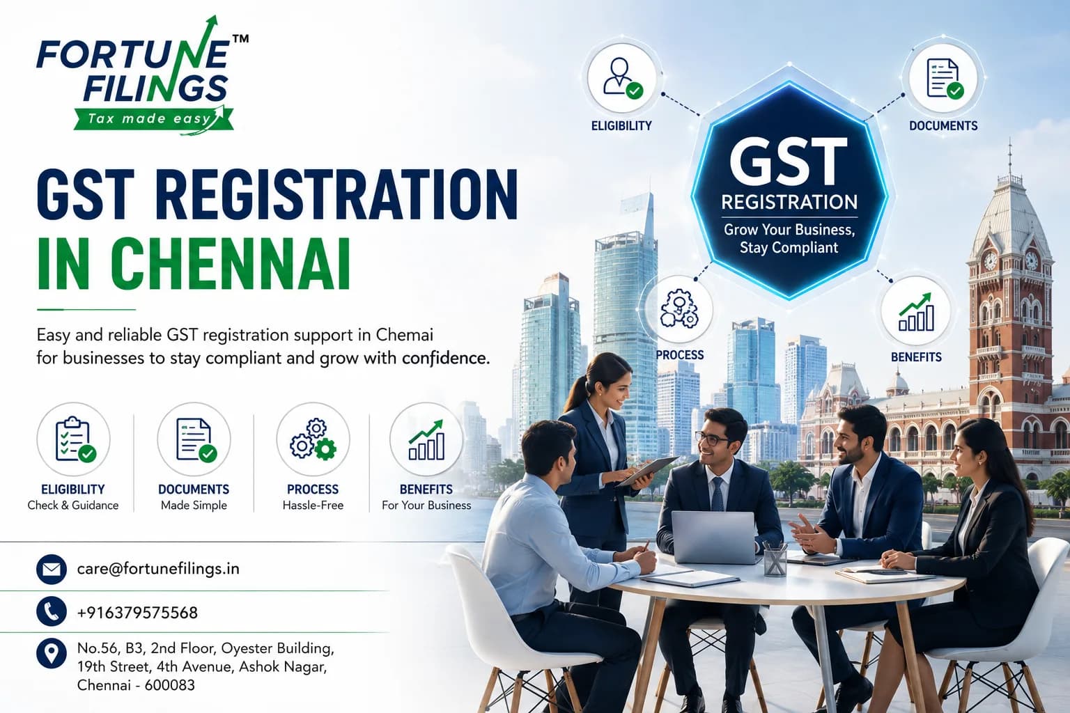 How to Get GST Registration in Chennai: A Complete Business Guide