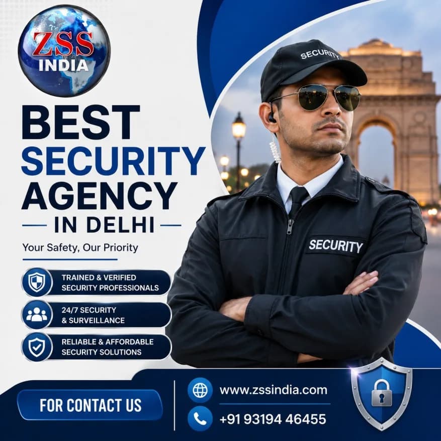 Best Security Agency in Delhi for Professional Protection Services