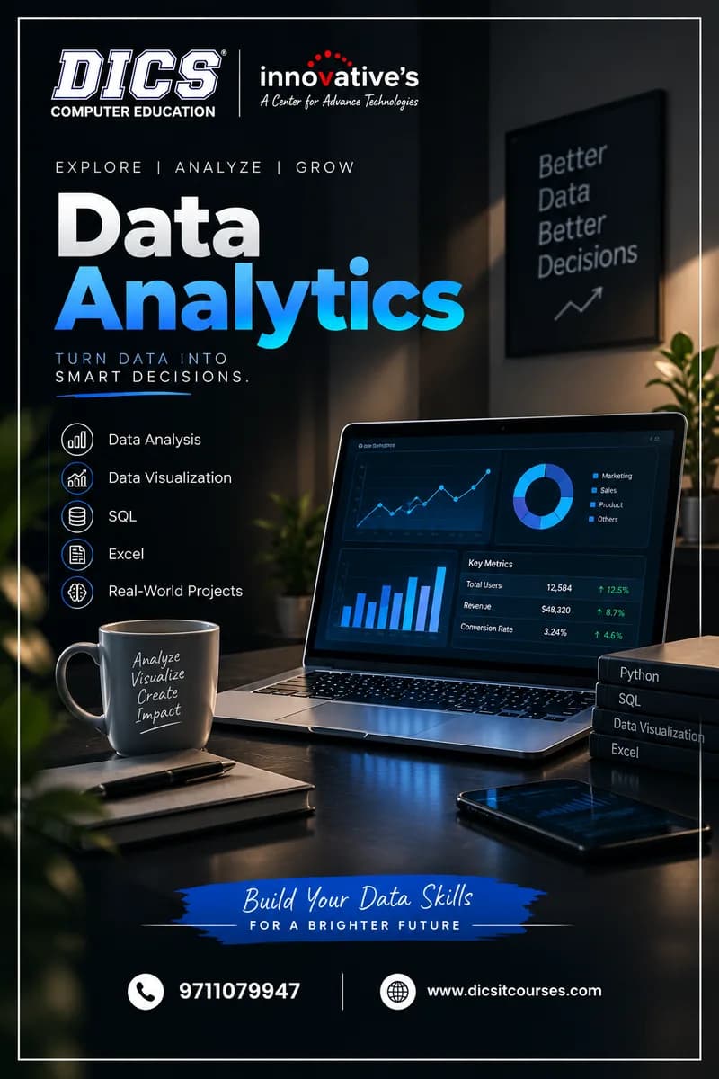 Best Data Analytics in Rohini – Learn Skills for a Growing Digital Career