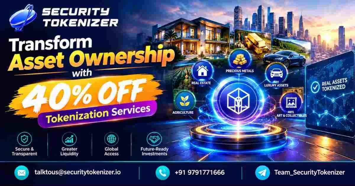Transform Asset Ownership with 40% OFF Tokenization Services