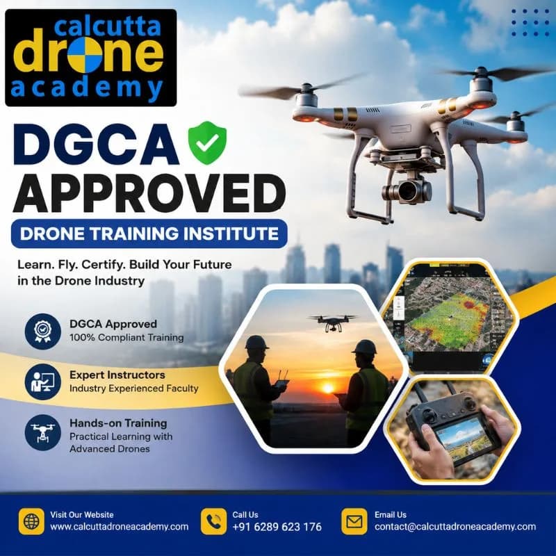 Professional Training at a DGCA Approved Drone Training Institute