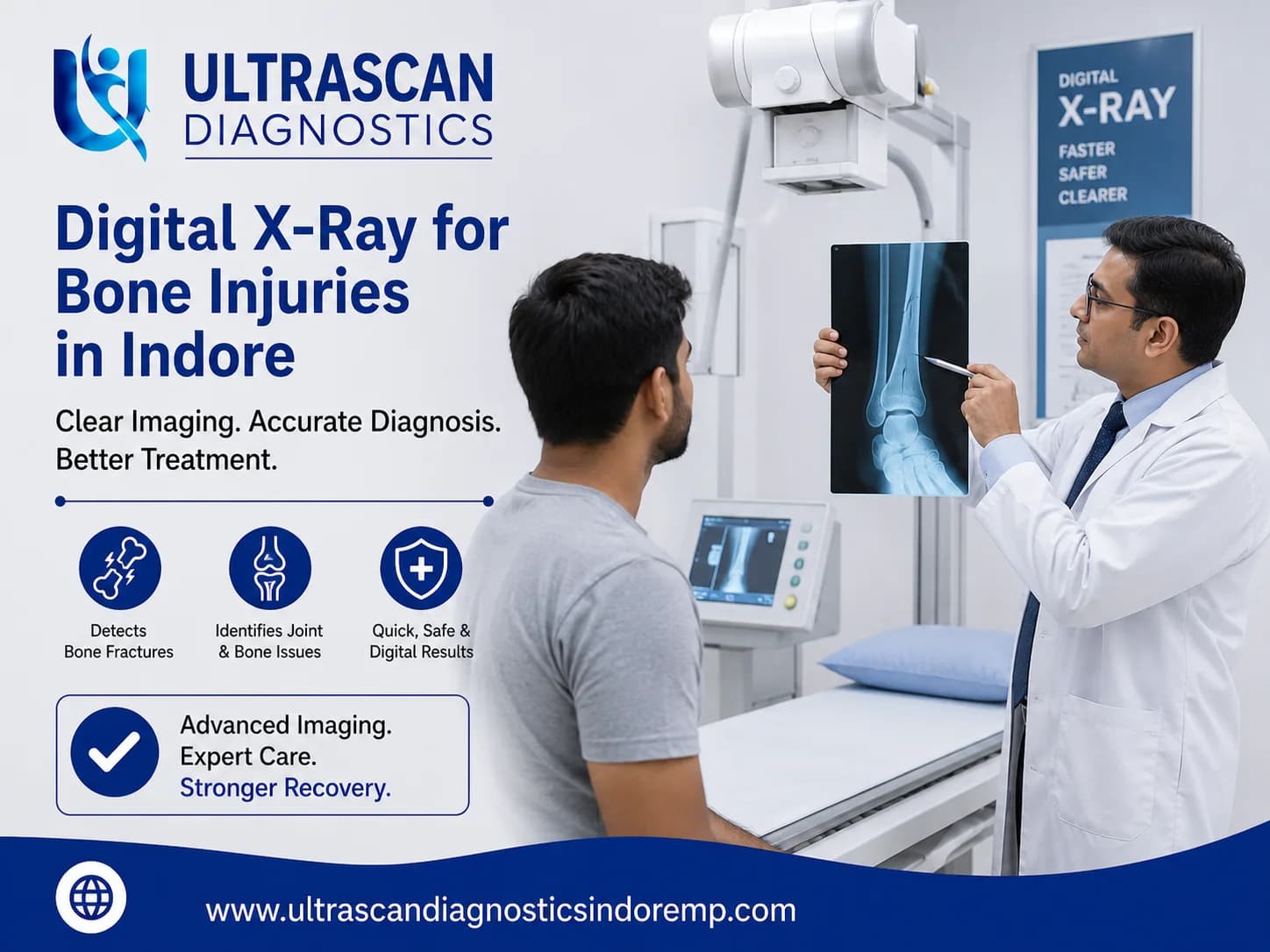 Digital X-Ray for Bone Injuries: Prepare for Your Scan in Indore!