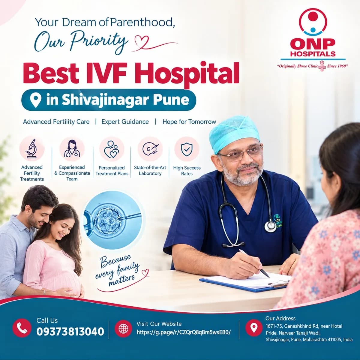 Best IVF Hospital in Shivajinagar Pune | Gynecologist in Shivajinagar - Dr. Avinash Phadnis 