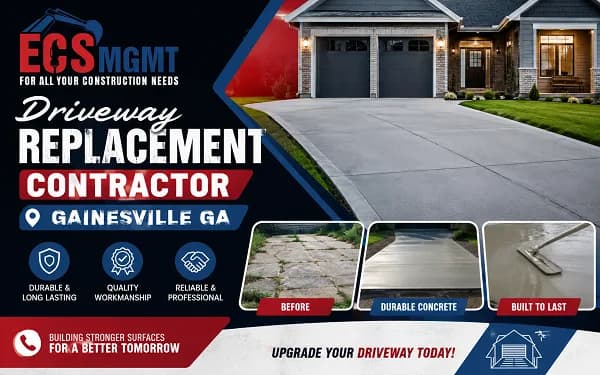Driveway Replacement Contractor Gainesville GA