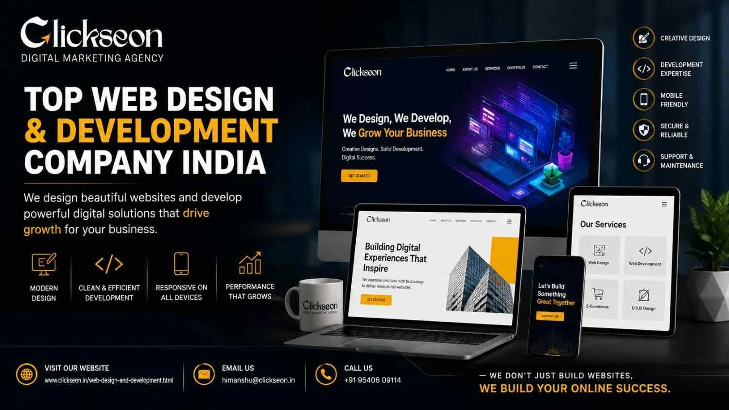 Top Web Design and Development Company India 