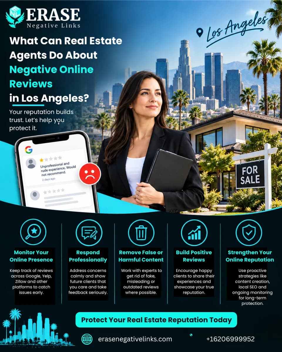 Manage Negative Reviews for Los Angeles Realtors