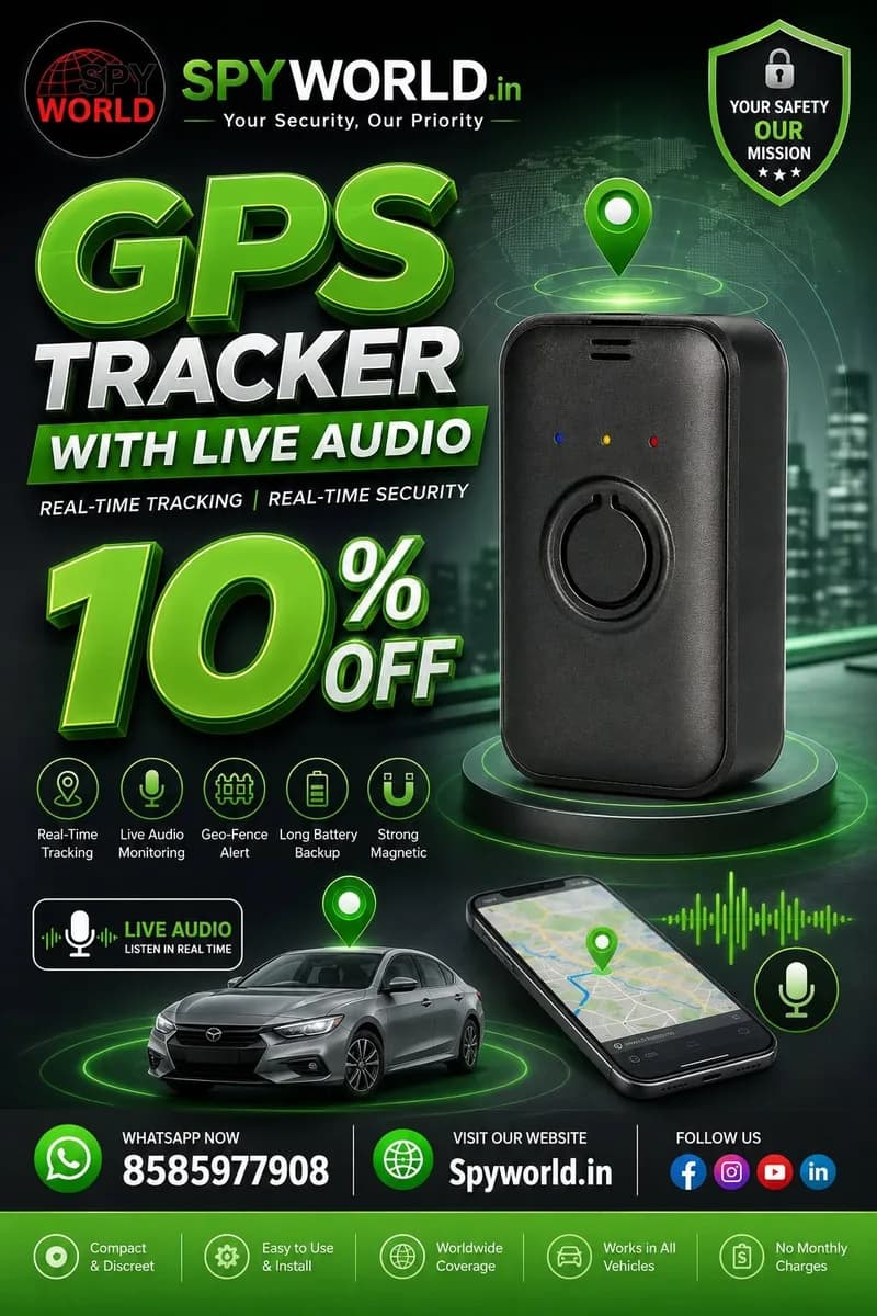 Best GPS Tracker in Bengaluru Buy Spy World