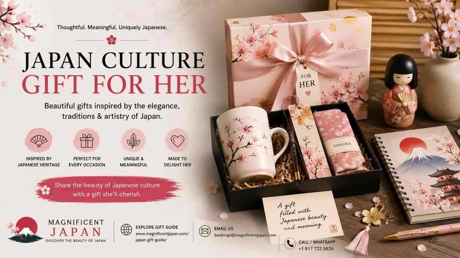 Japan culture gift for her