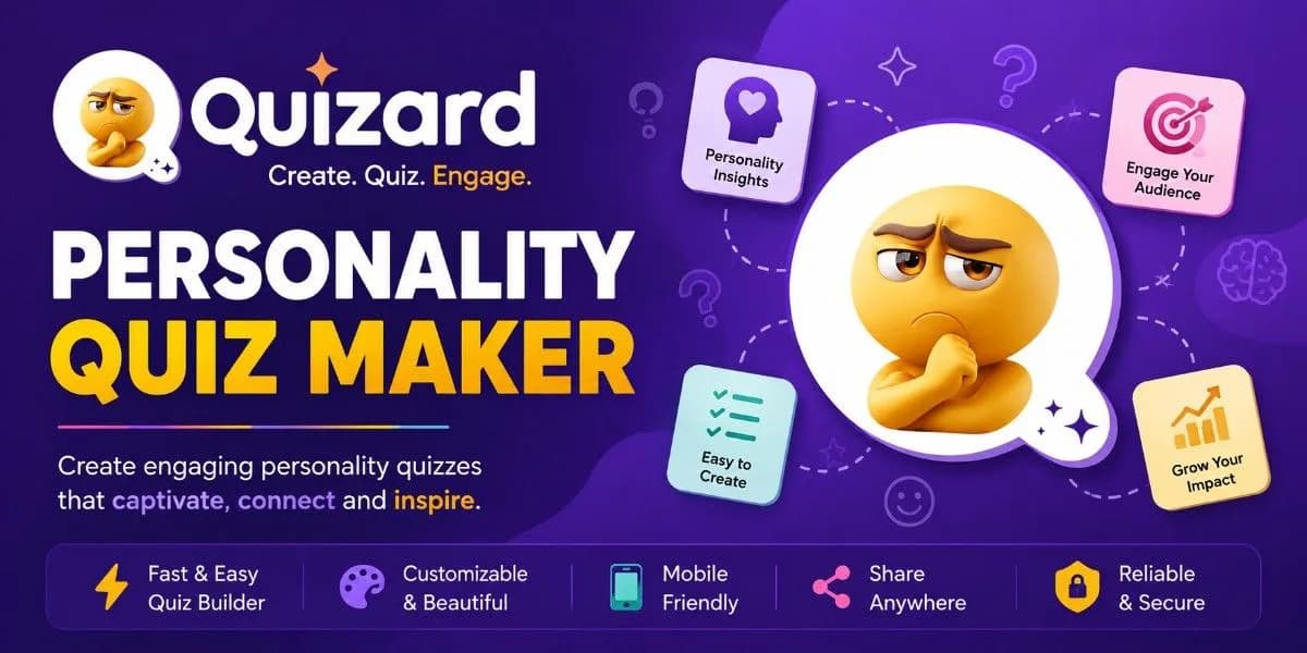 Quizard: An Easy Way to Build Engaging Personality Quizzes
