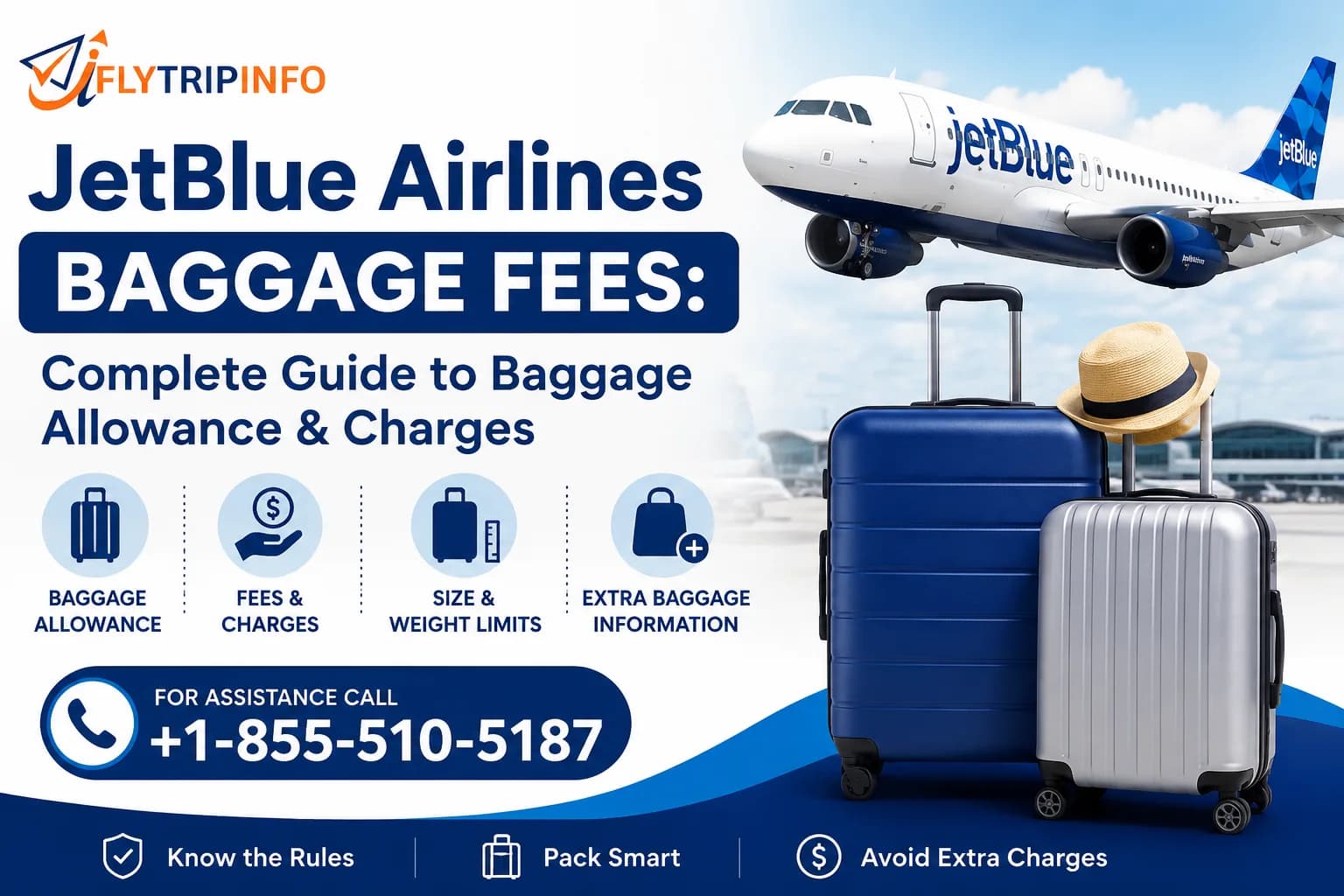 JetBlue Airlines Baggage Fees: Complete Guide to Baggage Allowance & Charges