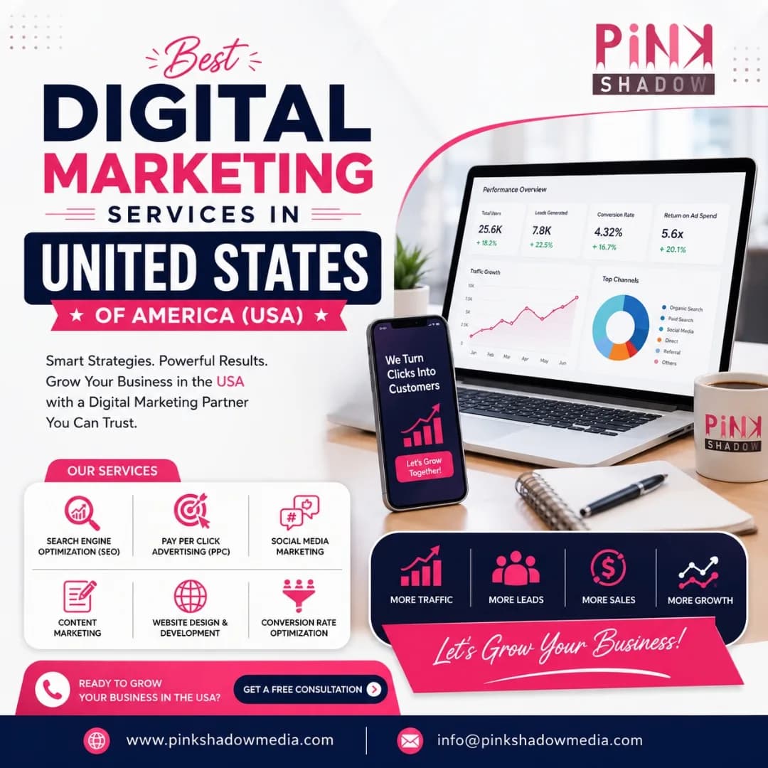 PPC Advertising Services in USA | Pink Shadow Media