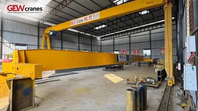 Heavy Load EOT Cranes Manufacturer for Industrial Use – GEW CRANES