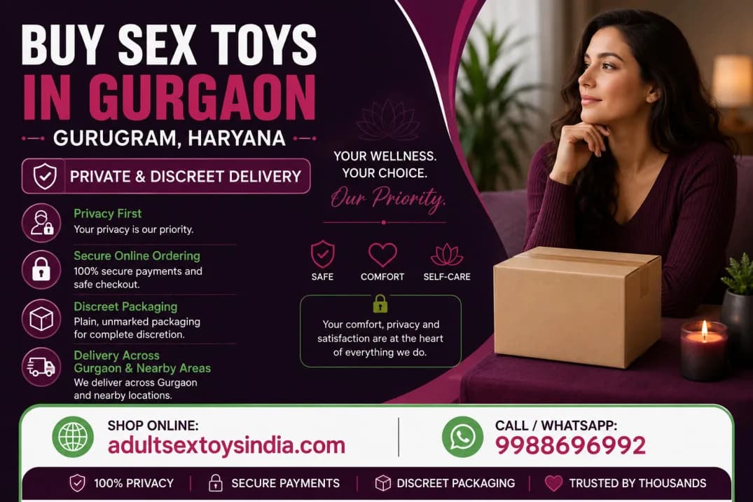 Sex Toys Shop In Gurgaon | 100% Discreet & Fast Delivery